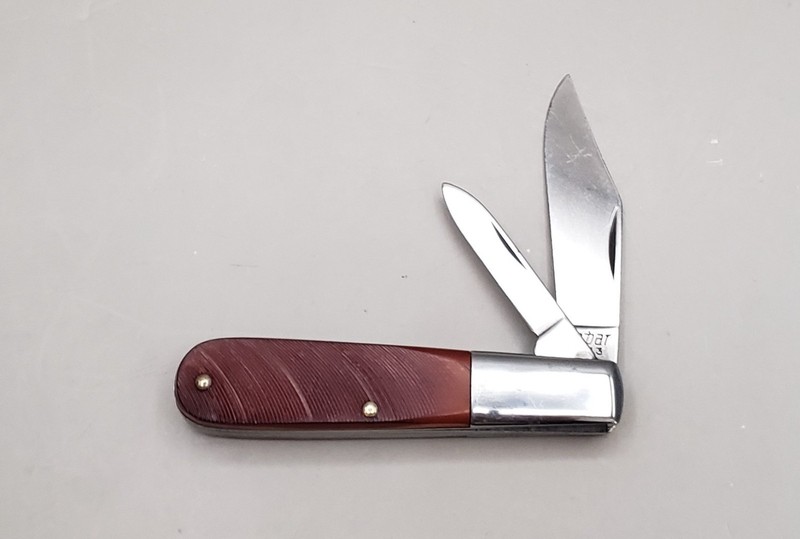 Ka-bar  U. S .A.  1013  Barlow  Knife  Saw  Cut  Delrin  Unused
