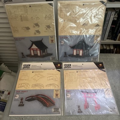 Plast Craft Kensei Buildings And Terrain - OOP - NIB