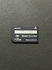 Genuine Sony 32mb Sony PSP Memory Stick Duo Memory Card - Tested Works