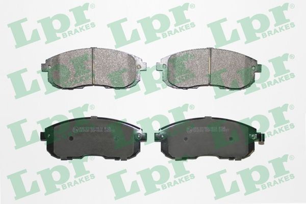 Bremsbelagsatz Scheibenbremse LPR 05P1605 FüR Suzuki EY GY Fiat RW SX4 Sedici-image