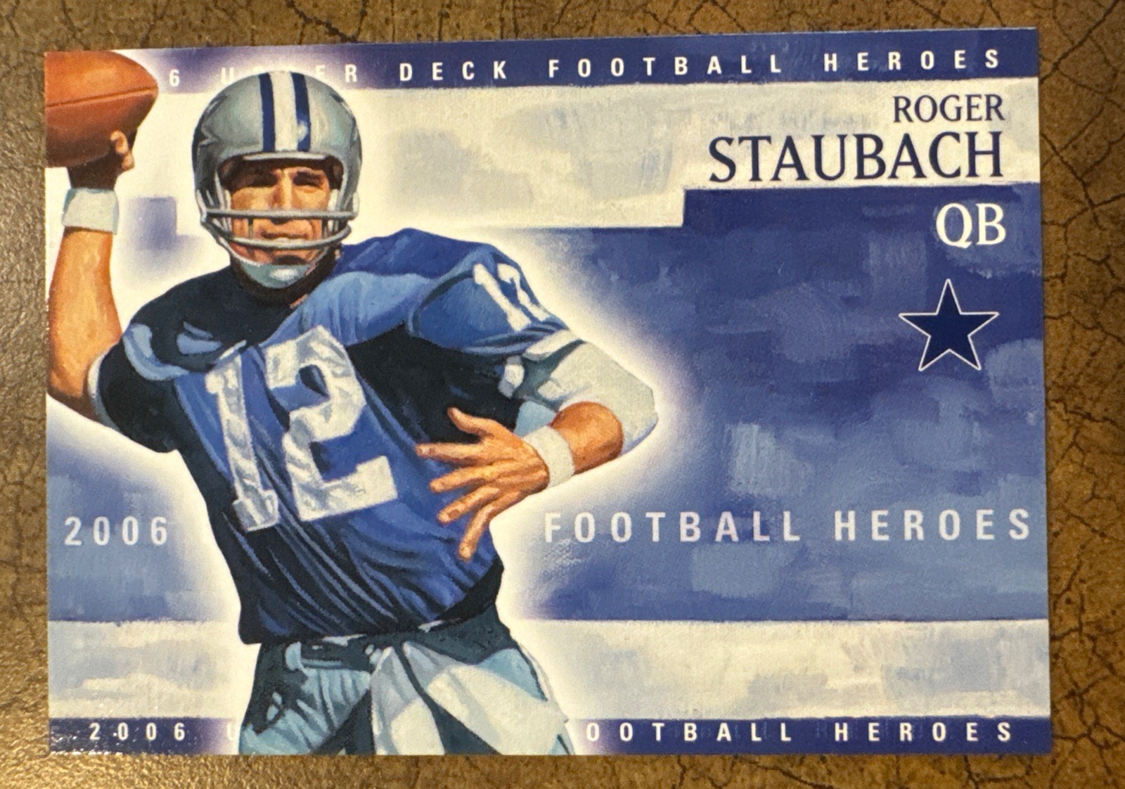 Roger Staubach #NNO 2001 Ultra Football College Greats Previews