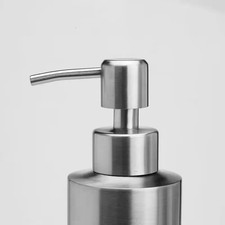 Stainless Steel Soap Dispenser Pump Head Replacement Bottle UK