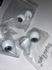 La Sioux Crystal Eyes Lot Of 3 PRs 22 Mm Green Brown  Blue NEW