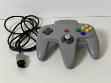 Nintendo 64 OEM Controller NUS-005 Grey Tested, Authentic