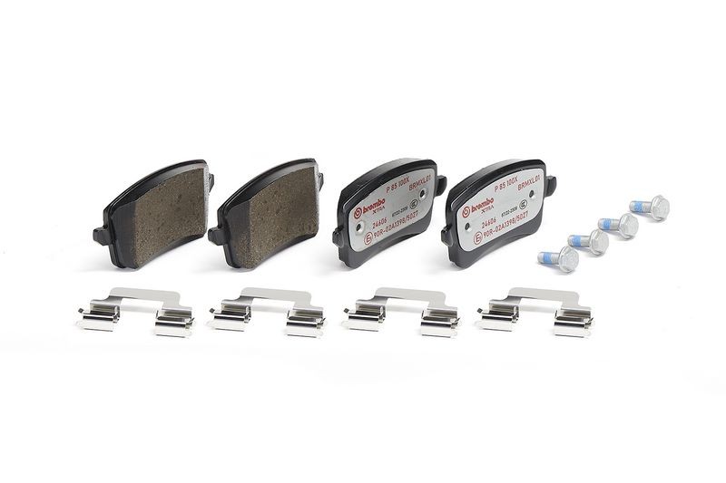 Rear BREMBO P 85 100X Brake Pad Set, disc brake for AUDI,AUDI (FAW) - Image 30