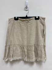 NWT Size M Beige Fringe Ladies Skirt