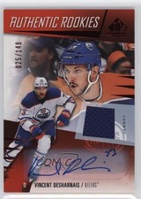 2023 SP Game Used Authentic Rookies Jersey 25/149 Vincent Desharnais Auto 1pz8
