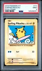 2016 POKEMON XY EVOLUTIONS #111 SURFING PIKACHU PSA 9