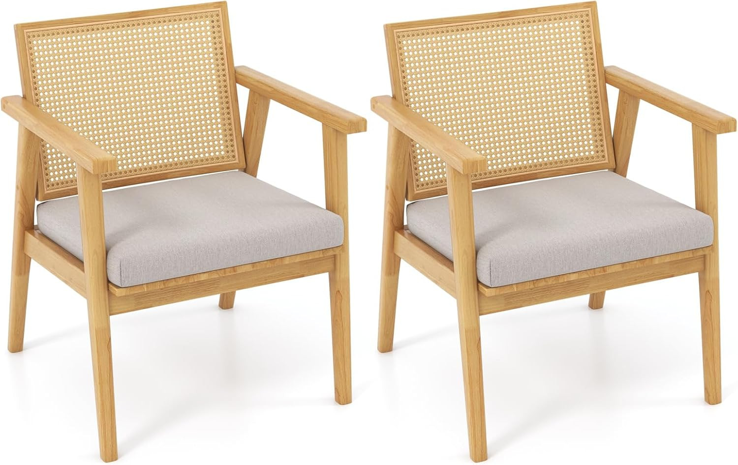 S With Curved Backrest & Cushions