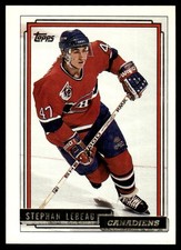 1992-93 Topps Gold Stephan Lebeau Montreal Canadiens #69