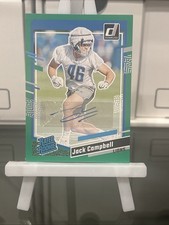 2023 Panini Donruss - Rated Rookie Jack Campbell #330 Green Autographs (AU, RC)