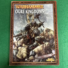 WARHAMMER ARMIES OGRE KINGDOMS RULE BOOK 6th ED OGORS ARMY GAMES WORKSHOP OOP 🟡