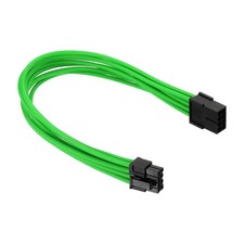 PCIe Cable 8 Pin Male to 8 Pin Male 300mm, 1Pcs GPU Power Cable Black Green
