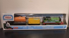 Thomas  Friends Trackmaster Motorized PERCY  THE TANKER-Box Open...Never Used 
