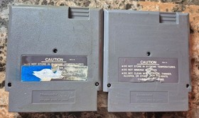 Nes Lot Amagon & Ikari Warriors Japan  Snk 2 Games Sticker Damage