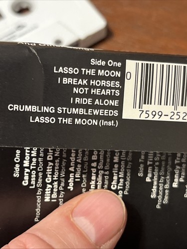 RUSTLERS’ RHAPSODY SOUNDTRACK CASSETTE 1985 Rare Randy Travis John Anderson WB - Picture 4 of 10