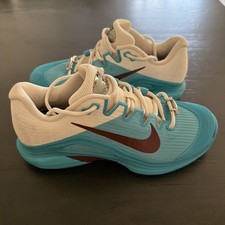 Size 8 - NikeCourt Air Zoom Vapor 12 Premium HC Dusty Cactus Dark Team Red W