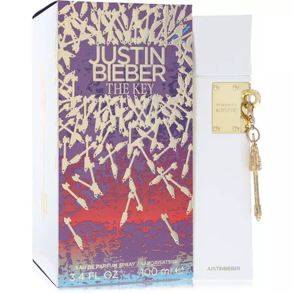 The Key by Justin Bieber Eau De Parfum Spray 3.4oz/100ml For Women
