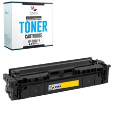 1PK Replacement 206X Yellow Toner for HP Color LaserJet Pro M255dn M255dw M255nw
