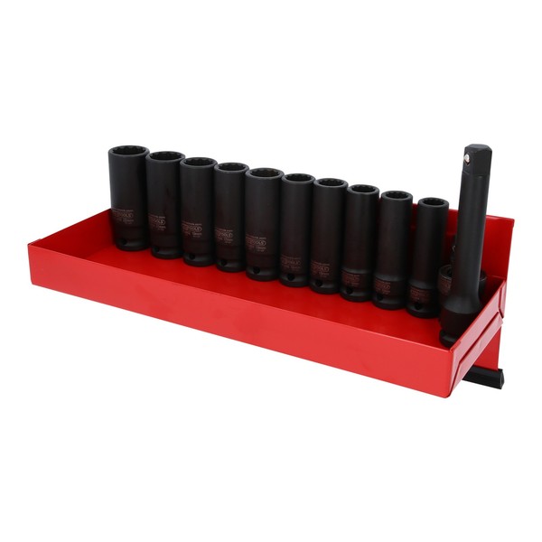 "Ks Tools 1/2\" 12-Kant-Kraft-Stecknuss-Satz Lang 13-Teilig"-image