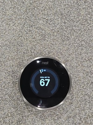 Nest 2nd Generation Learning Silver Programmable Thermostat