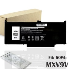 MXV9V Battery For Dell Latitude 5300 5310 2-in-1 7300 7400 5VC2M 829MX N2K62