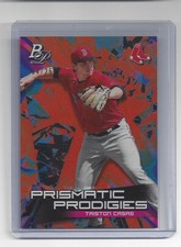 2019 Bowman Platinum Triston Casas /25 Orange Prismatic Prodigies #PPP-6 SSP