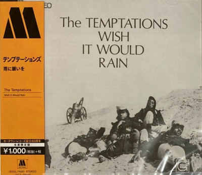 The Temptations Soul SEALED BRAND NEW CD ''Wish It Would Rain'' Japan OBI