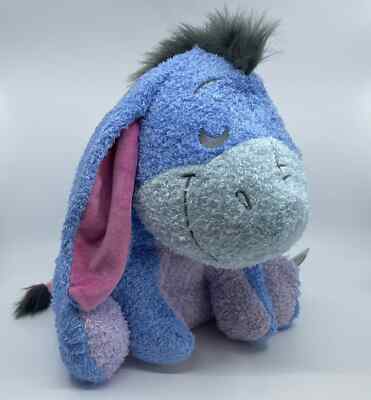 Disney Parks EEYORE Weighted Plush Removable Pouch New Tag AUTH DISNEY  14