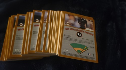 2002 Topps Home Advantage complete set #1304/1950 Near Mint Sharp Very Rare! - Picture 6 of 7