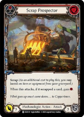 SCRAP PROSPECTOR (RED) X3 *FAB BRIGHT LIGHTS*