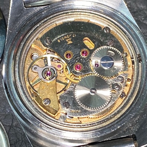 Orologio Lorenz Edox Diver sub carica manuale Vintage black dial 37 mm - Foto 8 di 12