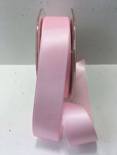 7/8 Inch Double Faced Satin Ribbon   May Arts - Pink - HA17 - 5 Yards