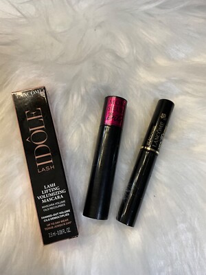4 Lancome Mini Mascara Idole, Mon Sieur Big, definicils black x3 Travel Size