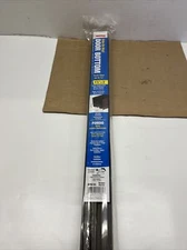 (12-PK) 36 in. x 1-3/4 in. Brown Vinyl Slide-On Door Bottom for Metal Doors, NEW