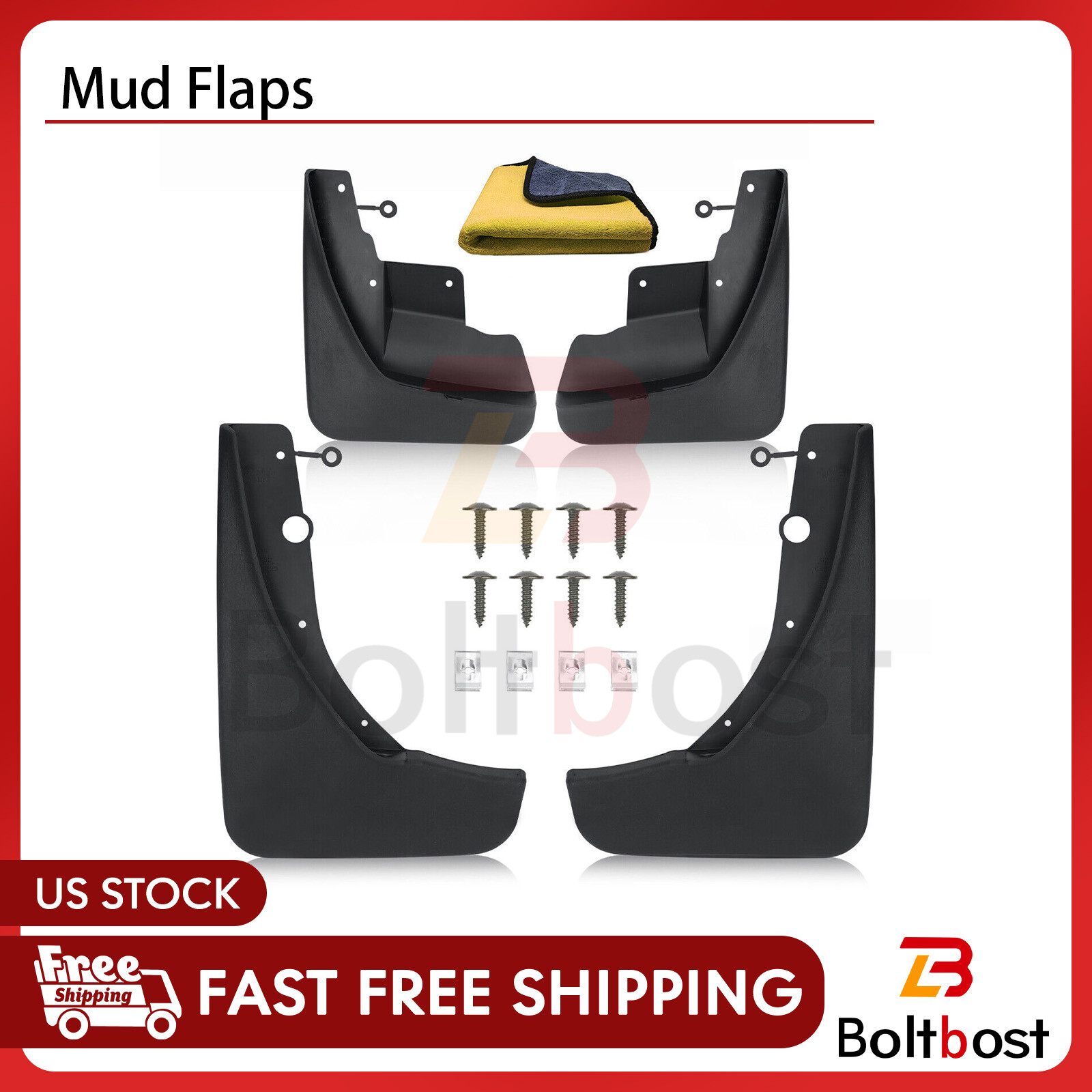Mud Flaps Mud Guards Splash Kit Fits For Jeep Grand Cherokee 2011 2012 2013-2022-image