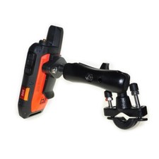 U-Bolt Motocycle Holder Bracket Stand Mount Double Socket Arm for Garmin GPS