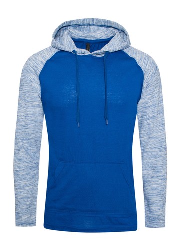Men's Raglan Long Sleeves Light Weight Hoodie - Picture 22 of 22
