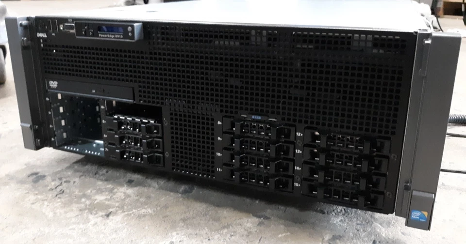 Servidor Dell PowerEdge R910 2x E7520 8x 4GB PC3L-10600R 4x fuente de alimentación de 1100w Foto 4 de 4