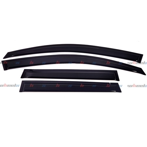For 06-08 Honda Fit GD3 Hatchback 4-Door Window Visor Vent Shade Rain Guards 4pc - Picture 3 of 9