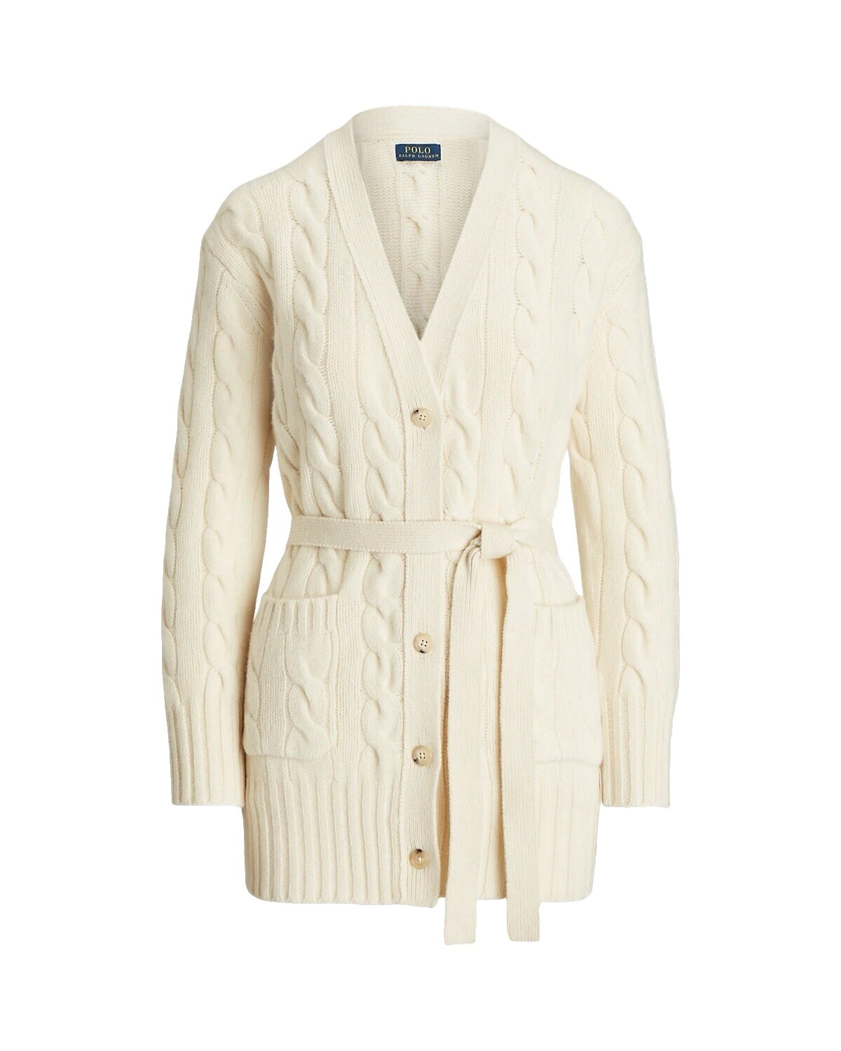 Suéteres de lana blanca Ralph Lauren para Mujeres