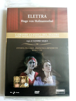 ELETTRA Hugo Von Hofmannsthal DVD I GRANDI CLASSICI DEL TEATRO