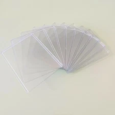 Ultra Pro 75pt Toploaders (10 ct) - 3" x 4" Super Thick Rigid 75 pt Top Loader