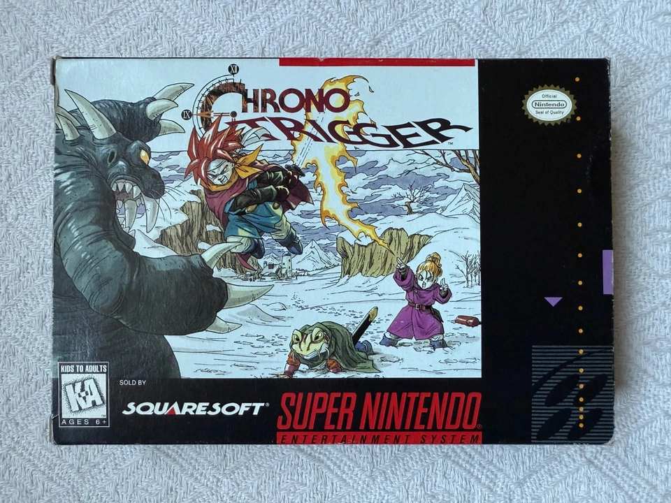 Chrono Trigger SNES - NTSC-U/C USA VGC with 2 Posters - High Quality Packing - Image 4 of 4