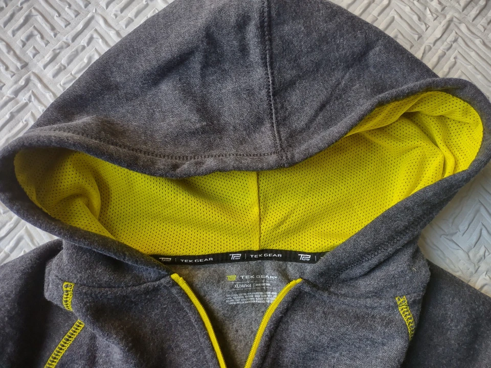 Conjunto de chaqueta con capucha y pantalones deportivos Tek Gear para niños jóvenes XL 18/20 con cremallera completa Foto 3 de 4
