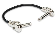 Hosa IRG-100.5 Patch Cable, Low-profile Right-angle to Same - 6"