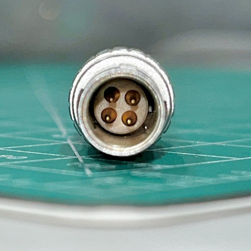 LEMO FGG.0B.304.CLAD56Z - 4 Position Circular Connector Plug, Male Solder Pins - Picture 5 of 8