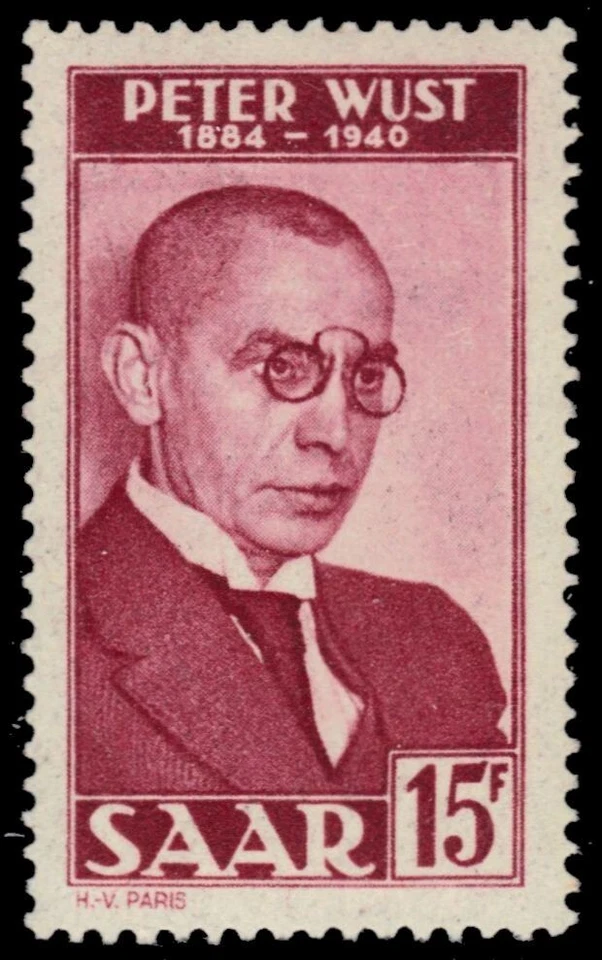 SAAR 221 - Peter Wurst "Catholic Philosopher" (pb63319) - Image 1 of 1