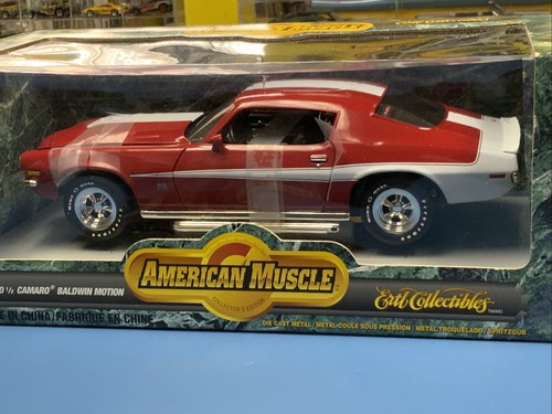 AMERICAN MUSCLE ERTL 1970 1/2 CAMARO BALDWIN MOTION NEW - Picture 3 of 7