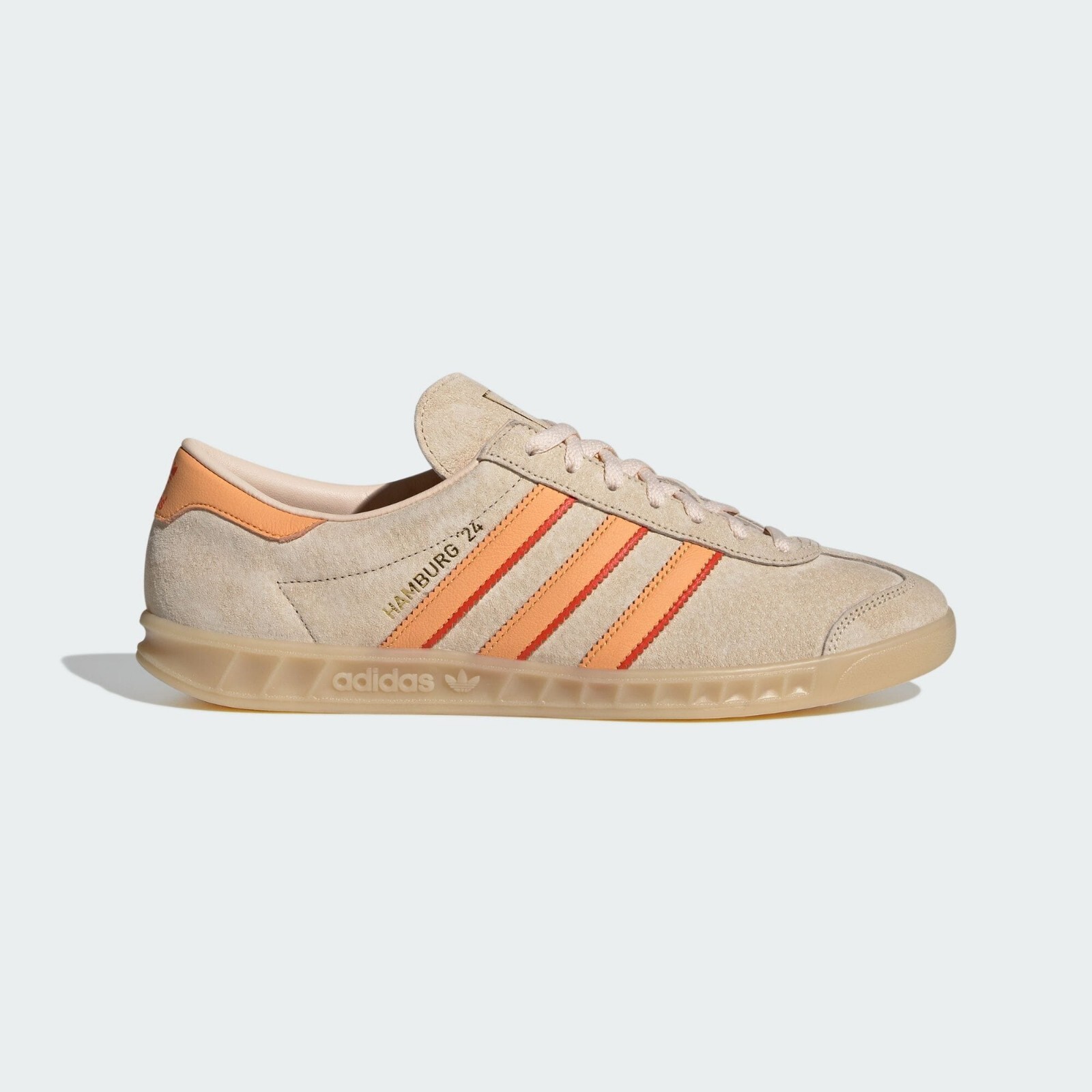 adidas Originals Hamburg 24 Crystal Sand Hazy Orange IG2109 Men's Size image 4
